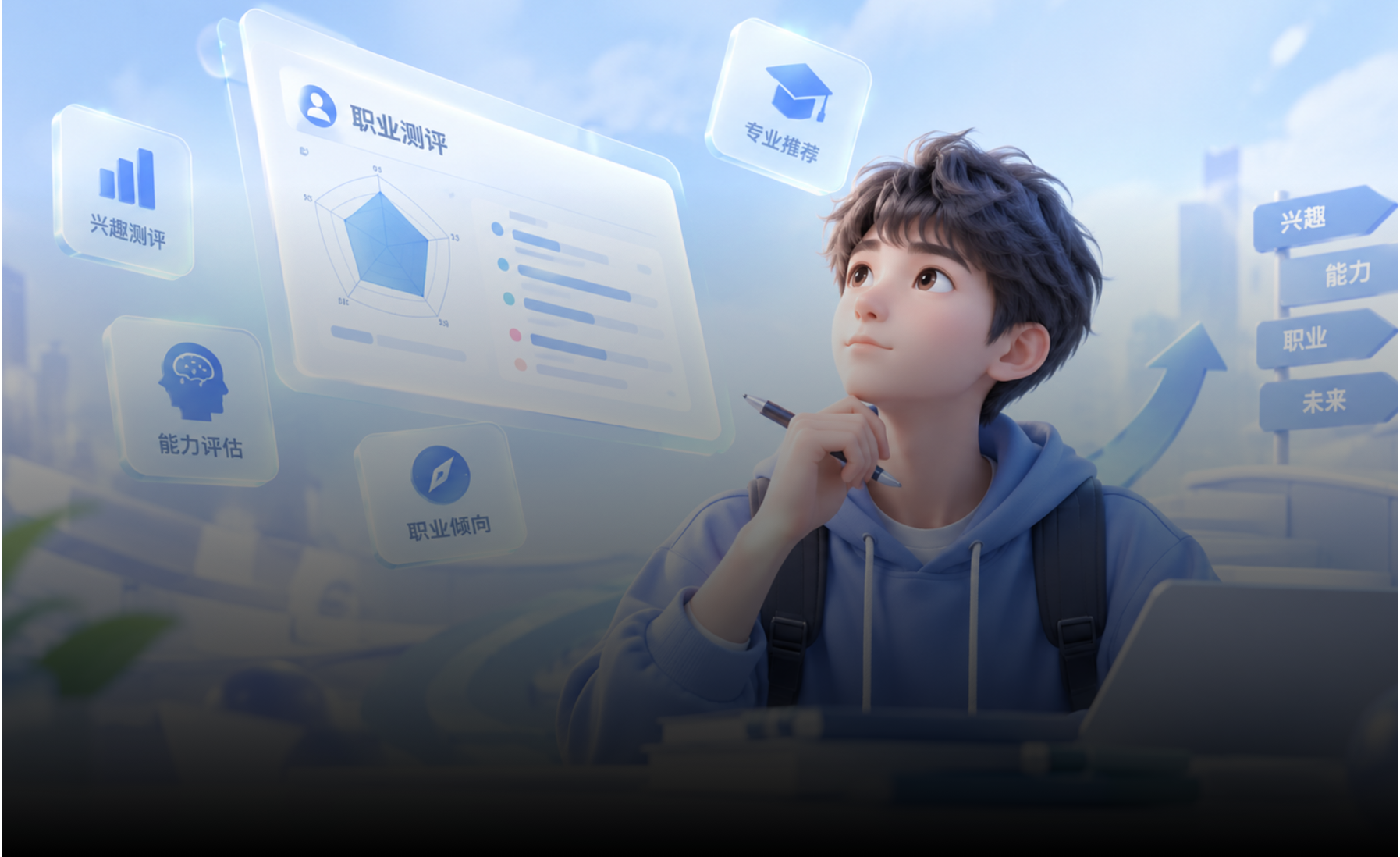 栋梁生涯测评 青少年专业化生涯智能测评平台项目案例